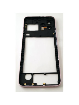 Carcasa o marco central rosa para Cubot Hafury V1