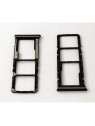 Soporte o bandeja sim negro Dual sim para Xiaomi Poco C75 calidad premium