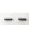 Set de 2 botones de volumen plata para Apple iPad Air 2024 iPad Air 6 2024 11 A2902 A2903 calidad premium