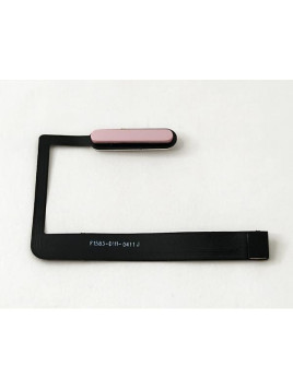 Flex sensor de huella rosa para Cubot Hafury V1 calidad premium