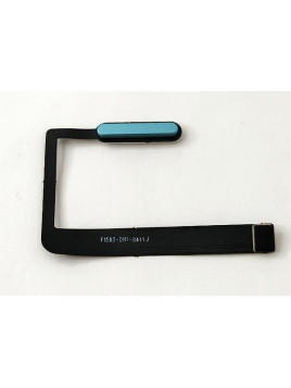 Flex sensor de huella azul para Cubot Hafury V1 calidad premium