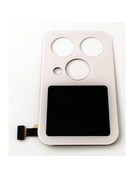 Pantalla lcd secundaria rosa para Cubot Hafury V1 calidad premium