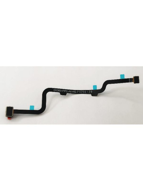 Flex sensor de huella negro para Cubot Hafury Meet calidad premium