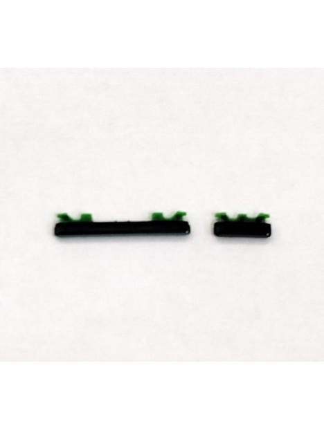 Set de 2 botones laterales verdes para Huawei Honor Magic 5 Lite 5G calidad premium