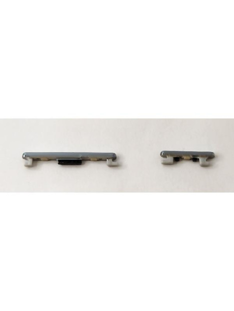 Set de 2 botones laterales blancos para Honor 200 Pro calidad premium