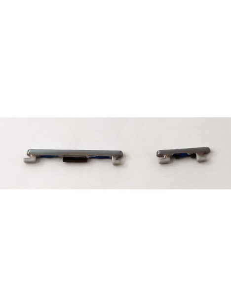 Set de 2 botones laterales blancos para Honor 200 5G calidad premium