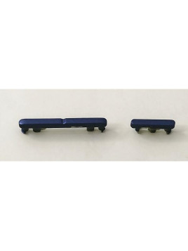 Set de 2 botones laterales morados para Motorola Moto Edge 30 Neo calidad premium