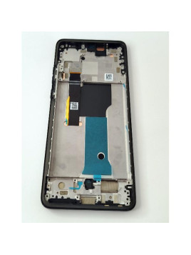 Pantalla lcd para Motorola Edge 40 Neo XT2307-1 mas tactil negro con marco negro calidad premium