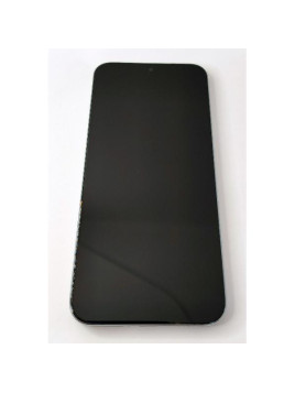 Pantalla lcd para Huawei Nova 12s mas tactil negro mas marco plata calidad premium