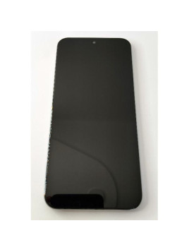 Pantalla lcd para Huawei Nova 12s mas tactil negro con marco plata compatible TFT