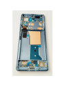 Pantalla lcd para Motorola Edge 40 Pro mas tactil negro con marco azul calidad premium