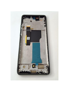 Pantalla lcd para Motorola Edge 40 Neo XT2307-1 mas tactil negro con marco verde calidad premium