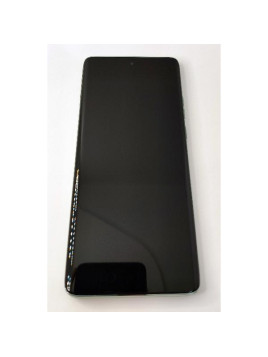 Pantalla lcd para Motorola Edge 40 Neo XT2307-1 mas tactil negro con marco verde calidad premium