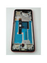 Pantalla lcd para Motorola Moto Edge 50 Neo mas tactil negro con marco rojo calidad premium