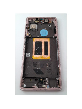 Pantalla lcd para Oneplus Ace 3 Oneplus 12R 5G mas tactil negro mas marco dorado calidad premium