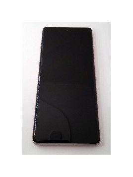 Pantalla lcd para Oneplus Ace 3 Oneplus 12R 5G mas tactil negro mas marco dorado calidad premium