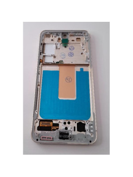 Pantalla TFT para Samsung Galaxy S23 S911B mas tactil negro mas marco plata compatible