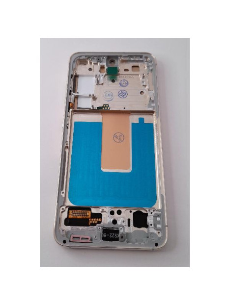 Pantalla TFT para Samsung Galaxy S23 S911B mas tactil negro mas marco plata compatible