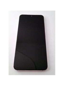 Pantalla TFT para Samsung Galaxy S23 S911B mas tactil negro mas marco purpura compatible