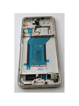 Pantalla lcd para Xiaomi 14 mas tactil negro con marco blanco 56000500N300 Service Pack