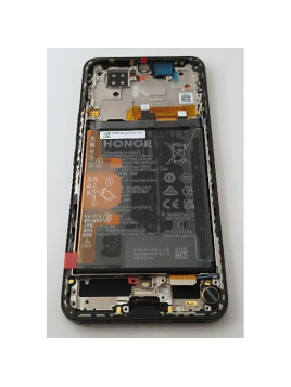 Pantalla lcd para Huawei Honor 200 mas tactil negro con marco negro 0235AKHV Service Pack