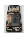 Pantalla lcd para Huawei Honor 200 mas tactil negro con marco negro 0235AKHV Service Pack