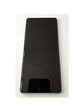 Pantalla lcd para Oneplus Ace 3 Oneplus 12R 5G mas tactil negro mas marco azul calidad premium