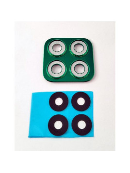 Cristal de camara para Huawei Honor X8B con marco verde calidad premium