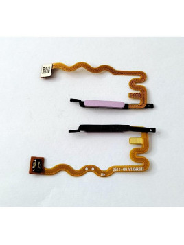 Flex sensor de huella rosa para Motorola Moto G24 4G calidad premium