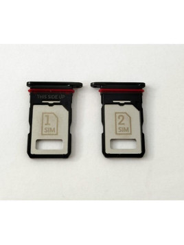 Soporte o bandeja sim gris Dual sim para Motorola Edge 50 Ultra calidad premium