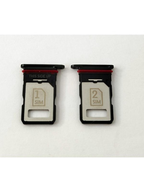 Soporte o bandeja sim gris Dual sim para Motorola Edge 50 Ultra calidad premium