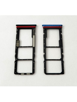 Soporte o bandeja sim azul Dual sim para Motorola Moto G04s calidad premium