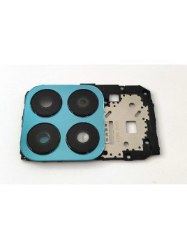 Placa de sujeccion de placa base para Huawei Honor X8A con cristal de camara verde calidad premium