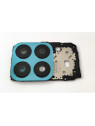 Placa de sujeccion de placa base para Huawei Honor X8A con cristal de camara verde calidad premium
