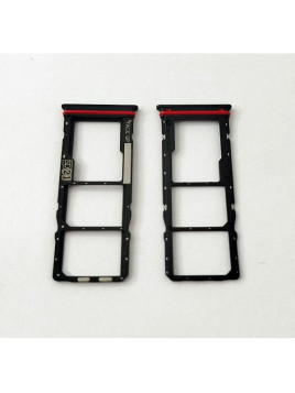 Soporte o bandeja sim negra Dual sim para Motorola Moto G04s calidad premium