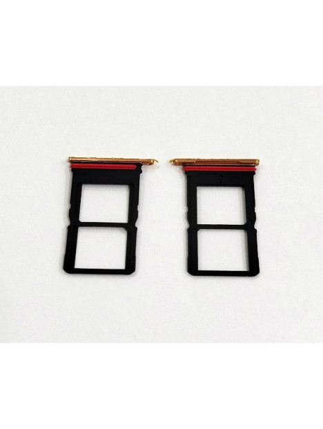 Soporte o bandeja sim dorada Dual sim para Motorola Razr 50 Ultra 5G calidad premium