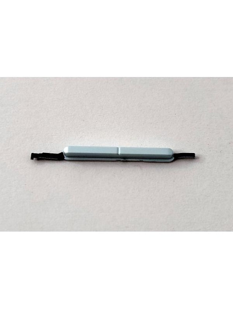 Boton volumen blanco para Motorola Moto G23 calidad premium