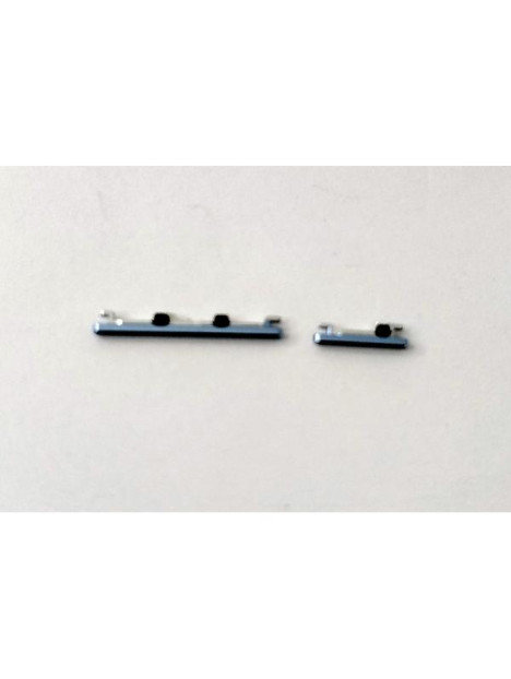 Set de 2 botones laterales azules para Vivo X80 Pro V2185A V2145 calidad premium
