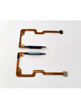 Flex sensor de huella plata para Huawei Honor X6A calidad premium