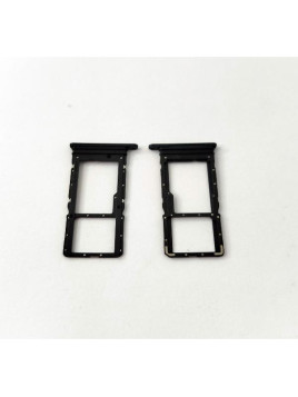 Soporte o bandeja sim negra Dual sim para Huawei Honor X6A calidad premium