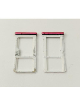 Soporte o bandeja sim roja Dual sim para Motorola Moto G84 5G calidad premium