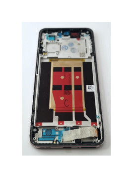 Pantalla lcd para Oppo Reno 12 Pro 5G CPH2629 mas tactil negro con marco rosa compatible TFT