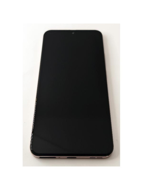 Pantalla lcd para Oppo Reno 12 Pro 5G CPH2629 mas tactil negro con marco rosa compatible TFT