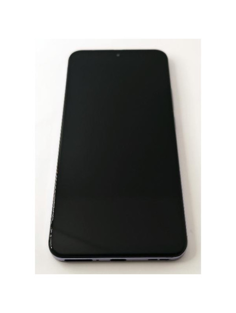 Pantalla lcd para Oppo Reno 12 Pro 5G CPH2629 mas tactil negro con marco morado compatible TFT