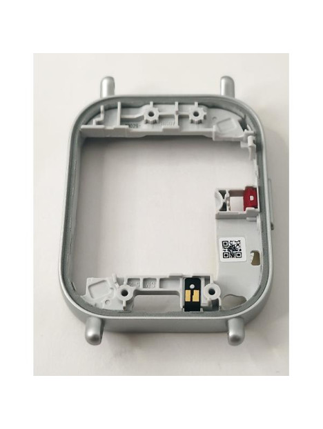 Carcasa o marco central plata para Xiaomi Redmi Watch 5 Lite