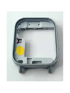 Carcasa o marco central plata para Xiaomi Redmi Watch 5 Lite