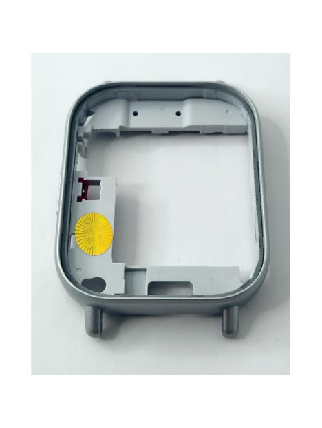 Carcasa o marco central plata para Xiaomi Redmi Watch 5 Lite