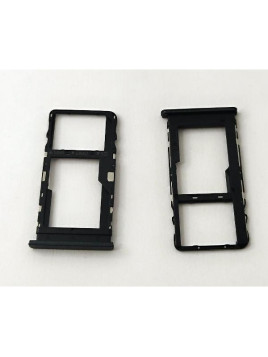 Soporte o bandeja sim negra Dual sim para TCL 40R 5G T771 calidad premium