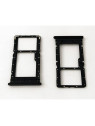Soporte o bandeja sim negra Dual sim para Xiaomi Redmi 12 5G calidad premium