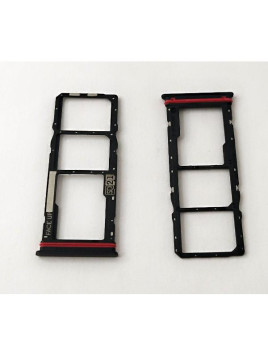 Soporte o bandeja sim gris Dual sim para Motorola Moto E14 calidad premium